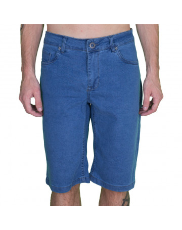 Bermuda Volcom Basic Jeans Azul