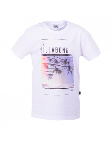 Camiseta Billabong Juvenil Muriwai - Branca