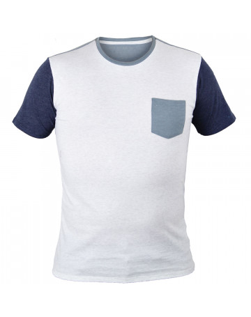 Camiseta Billabong Juvenil Zenth Crew - Cinza