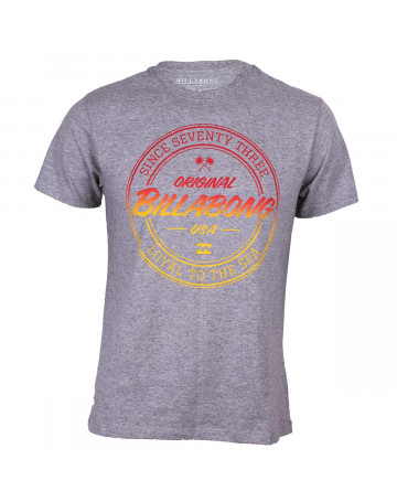 Camiseta Billabong Copertown Cinza