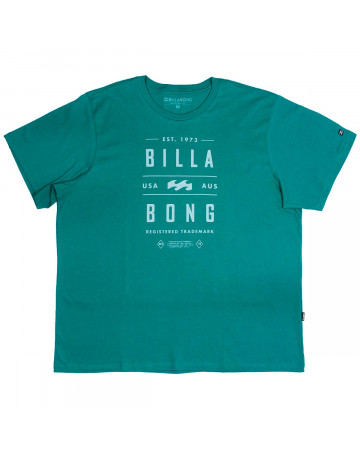 Camiseta Billabong Mast Extra Grande - Verde