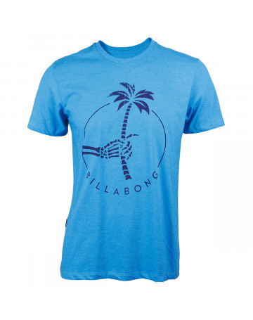 Camiseta Billabong Frond Azul Mescla