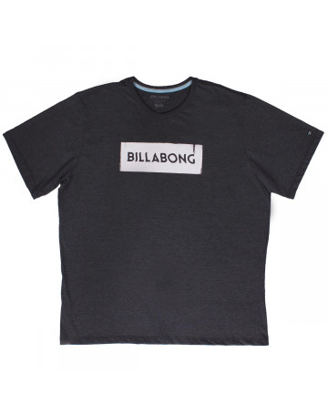 Camiseta Billabong G Block - Chumbo Mescla