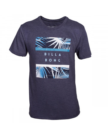 Camiseta Billabong Juvenil Surf Club - Azul Mescla