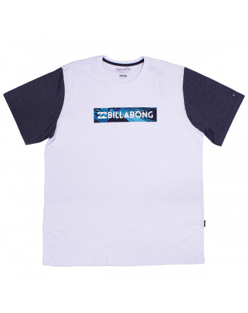 Camiseta Billabong Unity Block - Branco