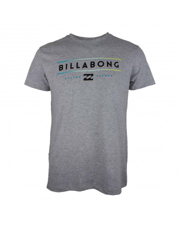 Camiseta Billabong Tri Bong - Cinza
