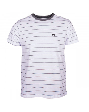 Camiseta Billabong Farley - Branco/Cinza