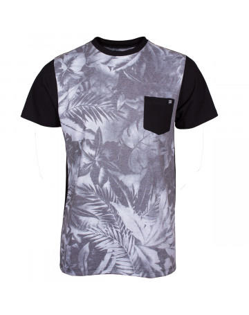 Camiseta Billabong Black - Preto/Floral