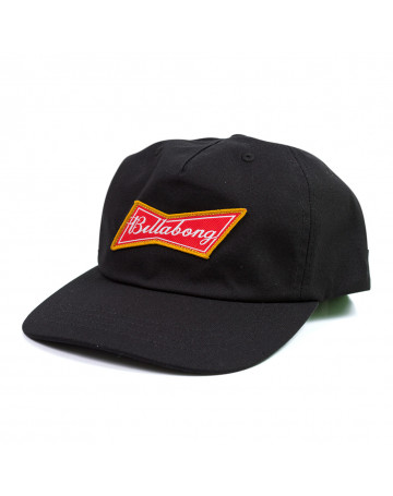 Bone Billabong Bud Bow Snapback Preto