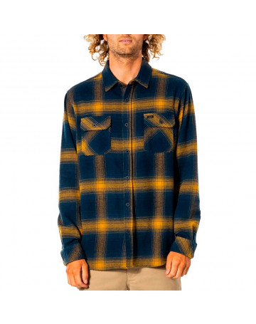 Camisa Rip Curl Count Flannel Azul