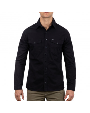 Camisa RVCA ML PTC II Preto