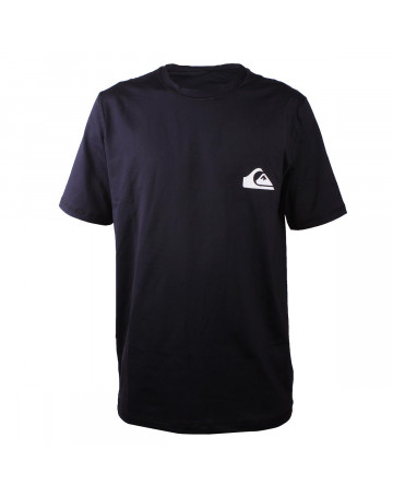 Camiseta Quiksilver Lycra Rashguard Tee Ass Preta