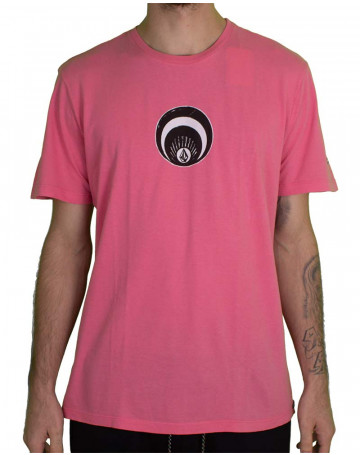 Camiseta Volcom Knob - Rosa