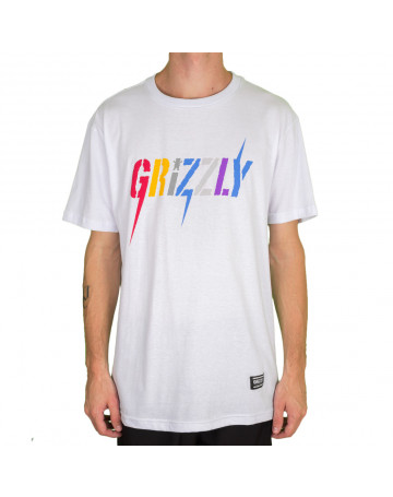 Camiseta Grizzly Incite Tee Branca