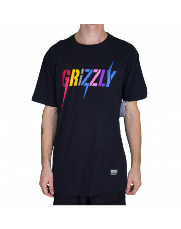 Camiseta Grizzly Incite Tee Preta