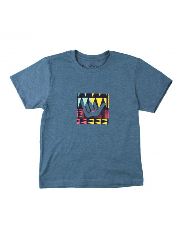 Camiseta Hang Loose Infantil Logotri Azul