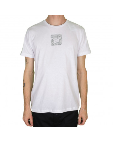 Camiseta Hang Loose Juvenil Logoswell Branco