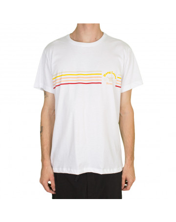 Camiseta Hang Loose Silk Retrostripe Branca