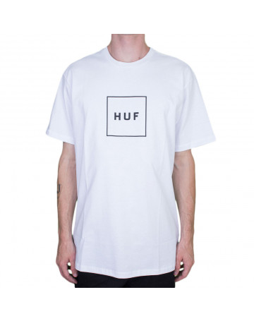 Camiseta Huf Essential Box Branca