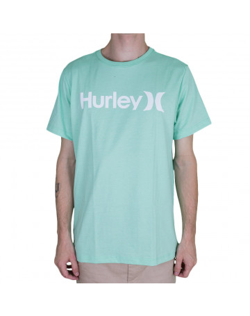 Camiseta Hurley O&O Solid Menta Mescla
