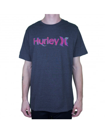 Camiseta Hurley Silk O&O Smoke Preto