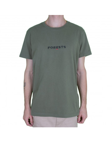 Camiseta Osklen Forests Stencil Verde