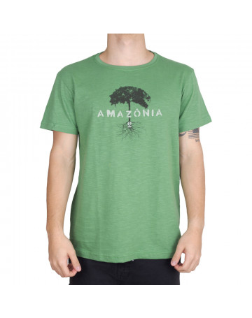 Camiseta Osklen Rough Amazon Verde