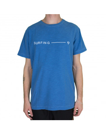 Camiseta Osklen Rough Surfing Azul