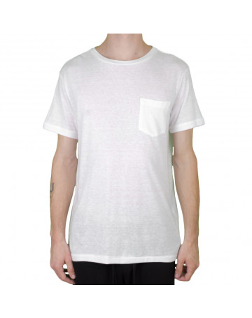 Camiseta Osklen Rustic Pocket Branco