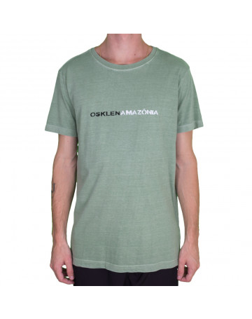 Camiseta Osklen Stone Amazonia Verde