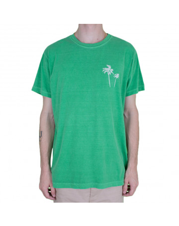 Camiseta Osklen Stone Coqueiros Verde