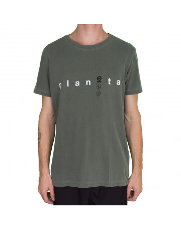 Camiseta Osklen Stone Planeta Verde
