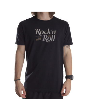 Camiseta Osklen Vint Rock N Roll Preta