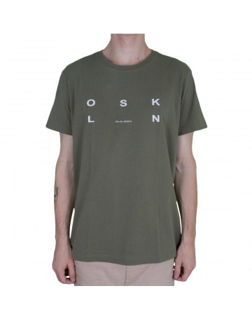 Camiseta Osklen Vintage OSK Rj Verde