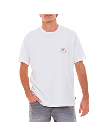 Camiseta Quiksilver Simple Script Branco