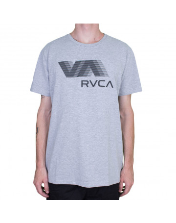 Camiseta Rvca Blur Cinza Mescla