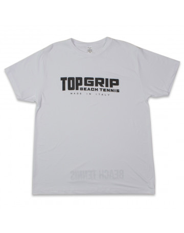 Camiseta Top Grip Logo Mono Play Branca