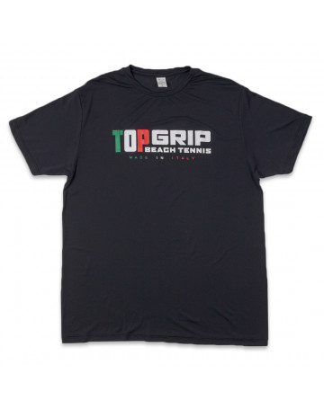 Camiseta Top Grip Logo Play Preto