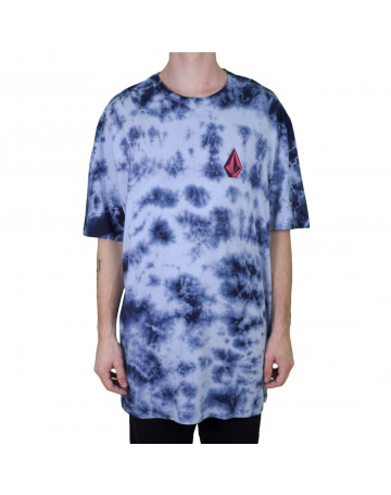 Camiseta Volcom Static Noise Big Azul