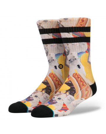 Meia Stance Classic Spacecats - Cinza