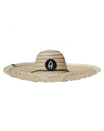 Chapéu de Palha Rootskim - Palha/Preto