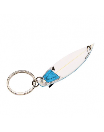 Chaveiro Rip Curl Surfboard Keyrings - Branco/Azul