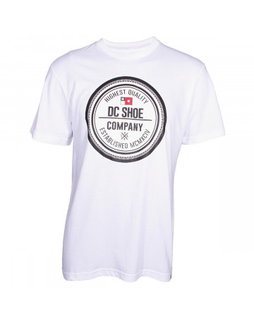 Camiseta DC Core Seal - Branca