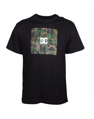 Camiseta DC Square Boxing - Preto