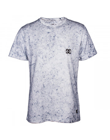 Camiseta DC Solo - Branco Mescla/Azul