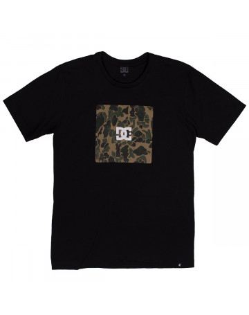 Camiseta DC Juvenil Square Boxing - Preto