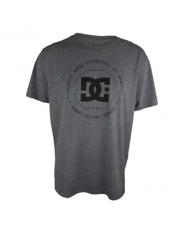 Camiseta DC Rebuilt - Chumbo Mescla