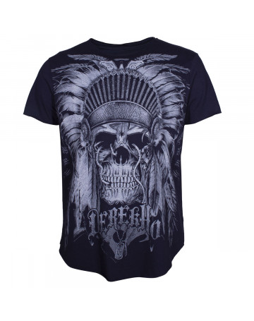 Camiseta Derek Ho Indian Skull - Marinho