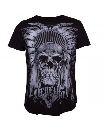 Camiseta Derek Ho Indian Skull - Preto