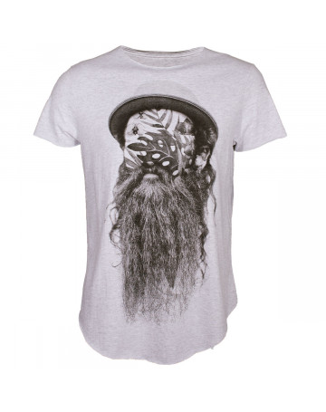 Camiseta Derek Ho Beard - Cinza Mescla